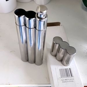 Cigar holder with Flask